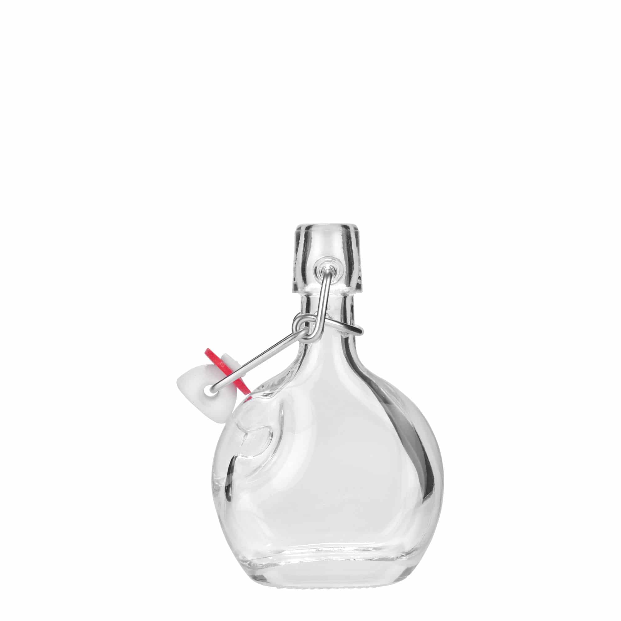 40 ml glasflaske 'Lukas', oval, åbning: Patentlåg