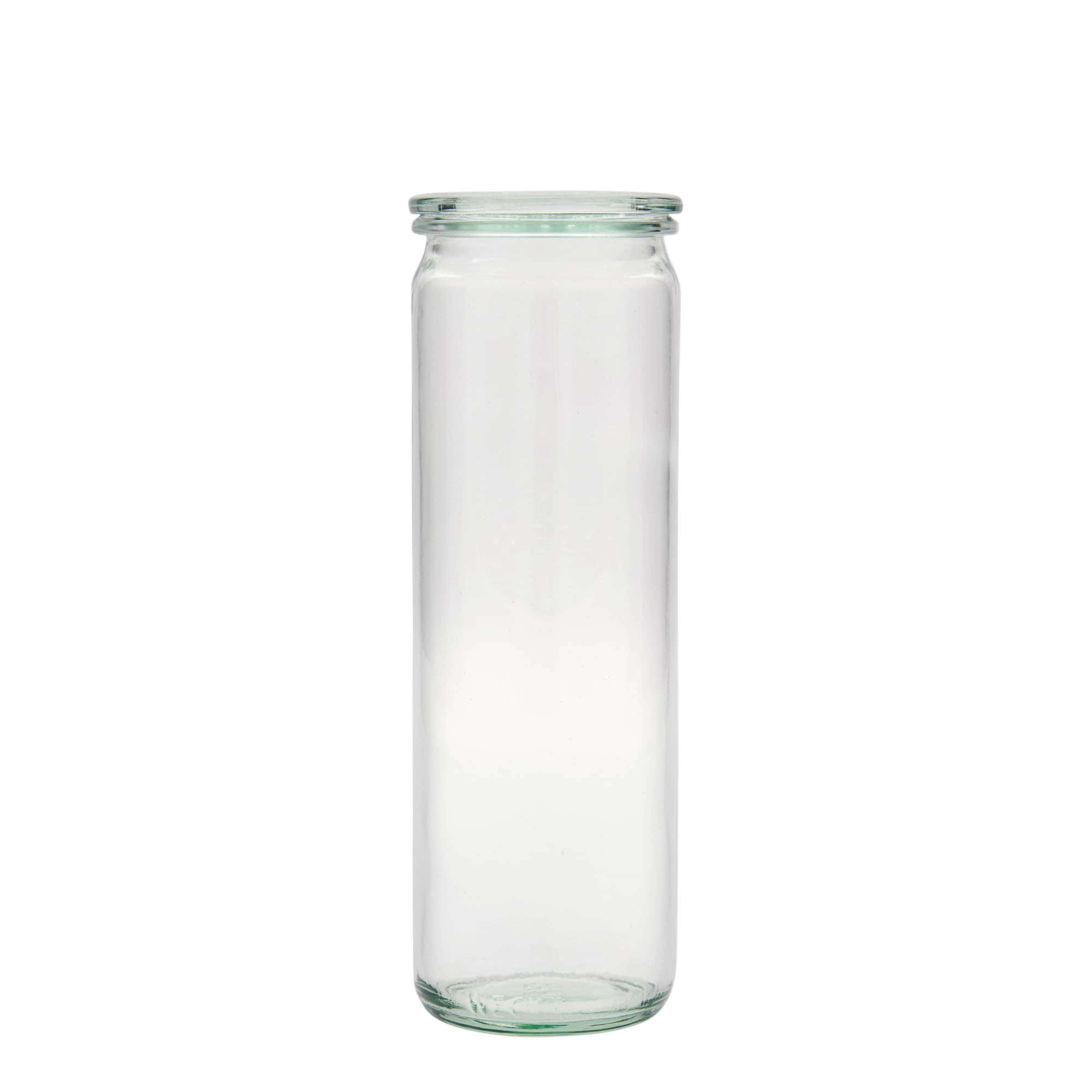 600 ml WECK-cylinderglas, åbning: Rund kant