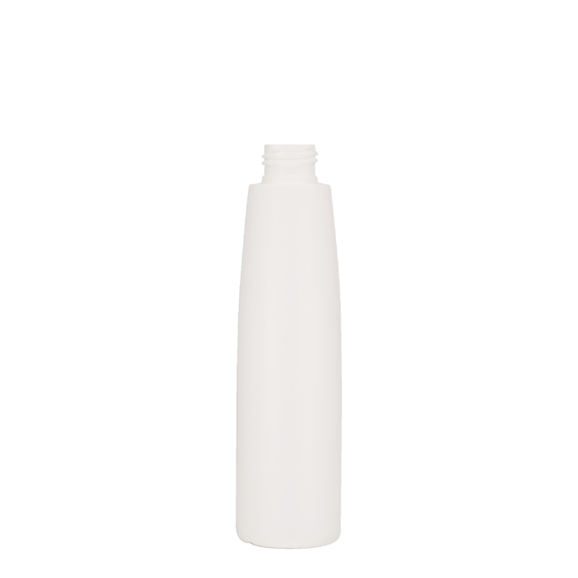 200 ml plastflaske 'Donald', HDPE, hvid, åbning: GPI 24/410