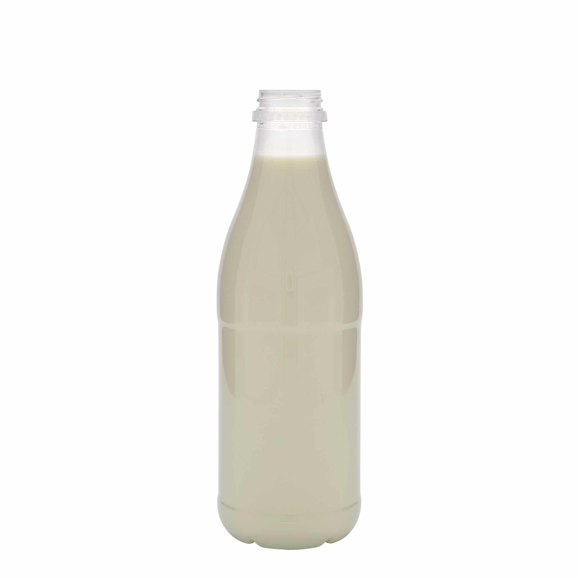 1.000 ml PET-flaske 'Milk and Juice', plast, åbning: 38 mm