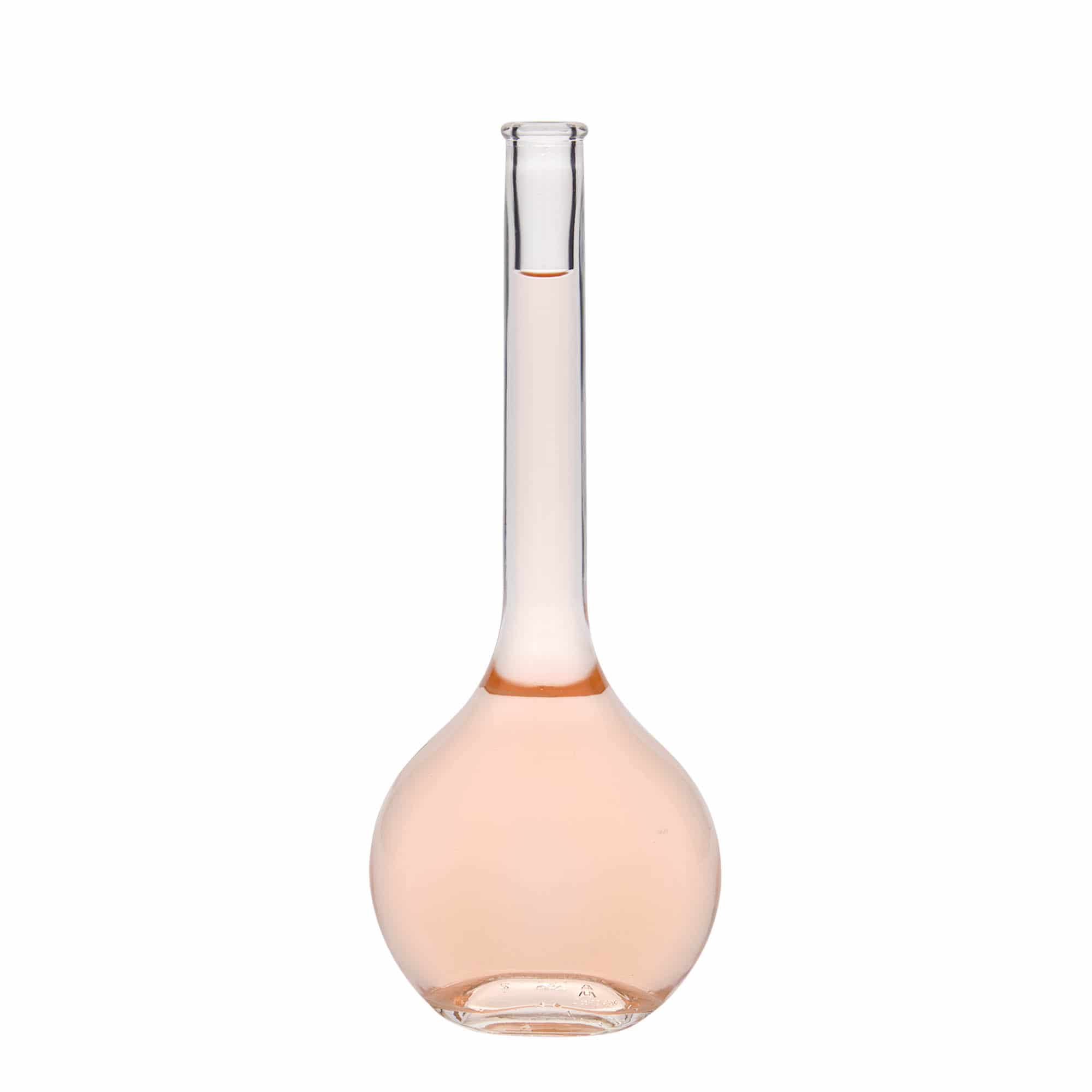 500 ml glasflaske 'Contessa', oval, åbning: Kork