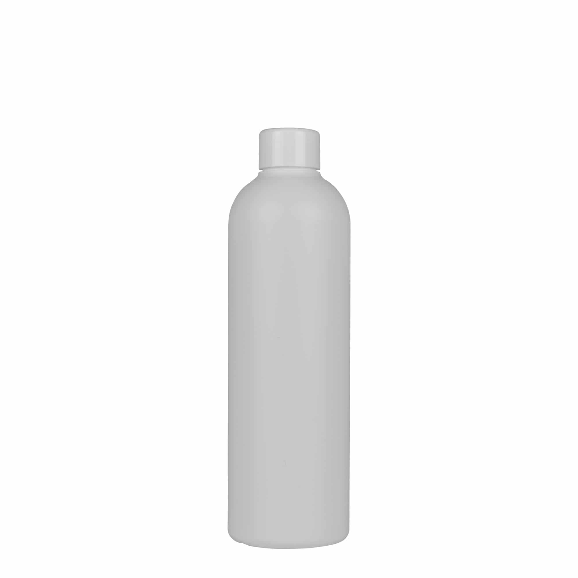 300 ml plastflaske 'Tuffy', HDPE, hvid, åbning: GPI 24/410