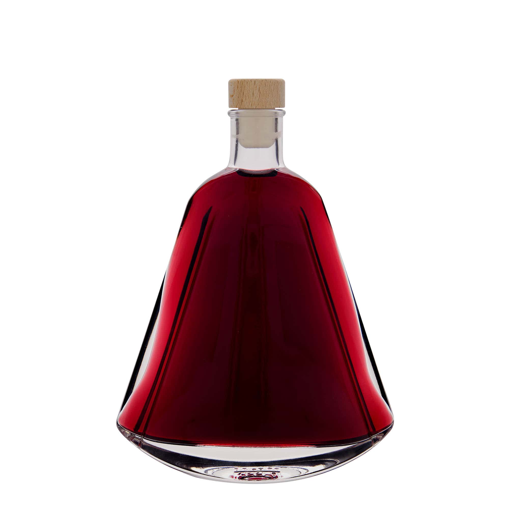 350 ml glasflaske 'Maurizio', oval, åbning: Kork
