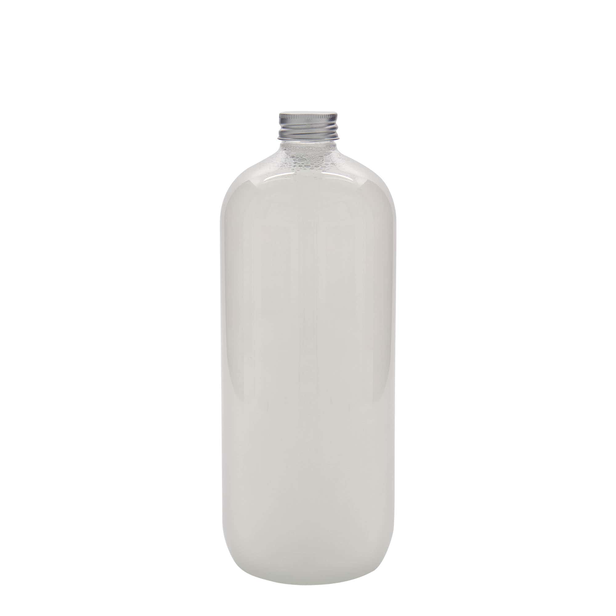 1.000 ml PET-flaske 'Boston', plast, åbning: GPI 28/410