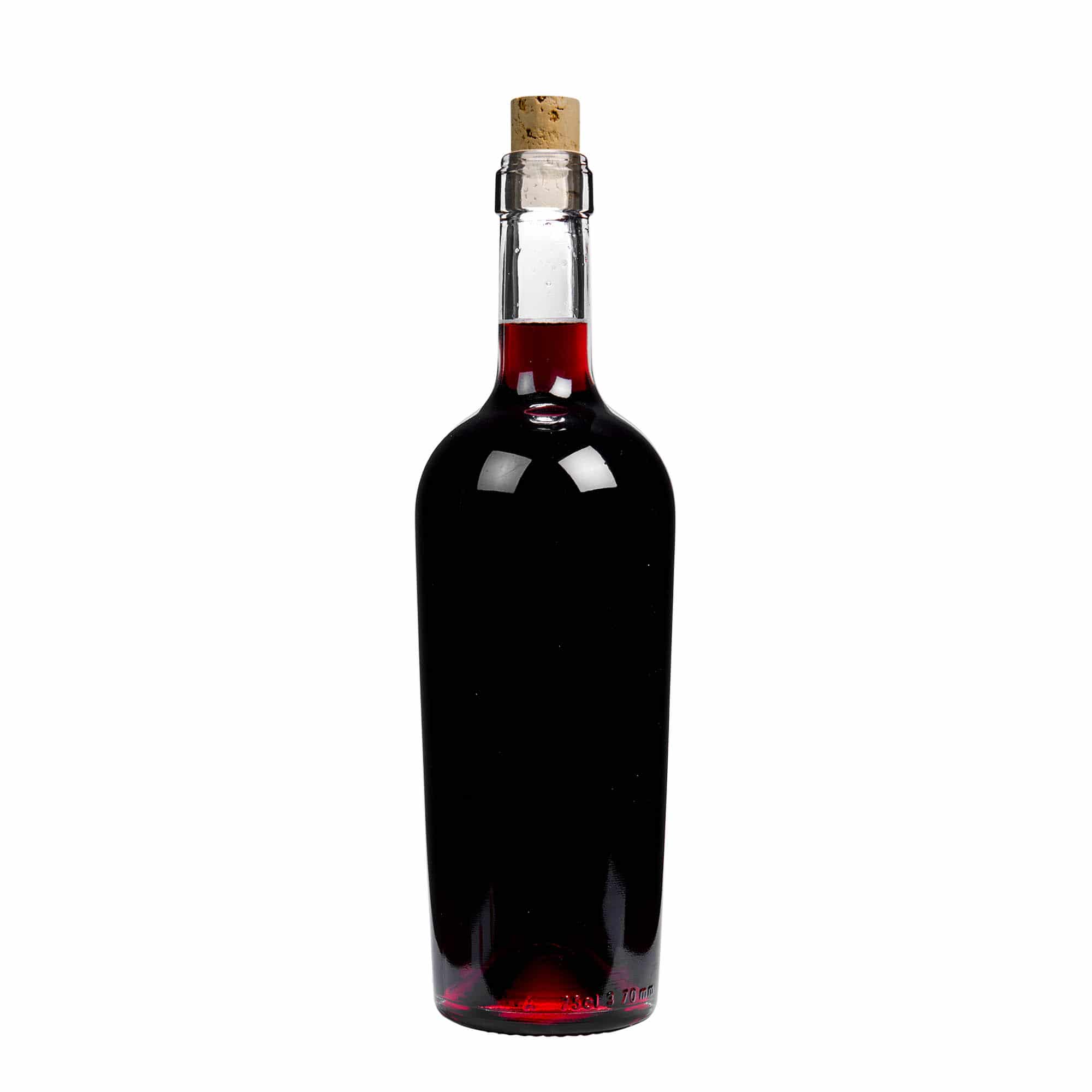 750 ml vinflaske 'Imperiale', åbning: Kork
