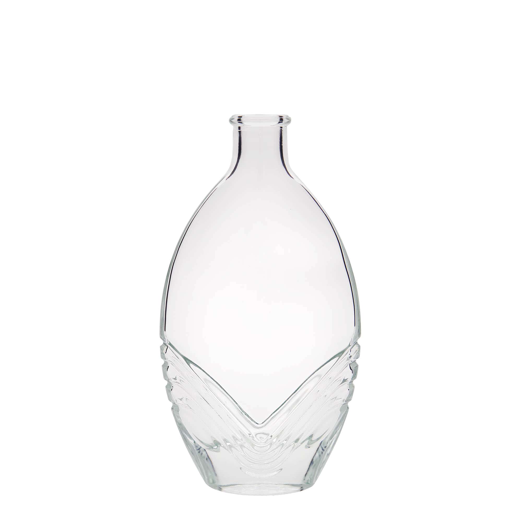200 ml glasflaske 'Florence', oval, åbning: Kork