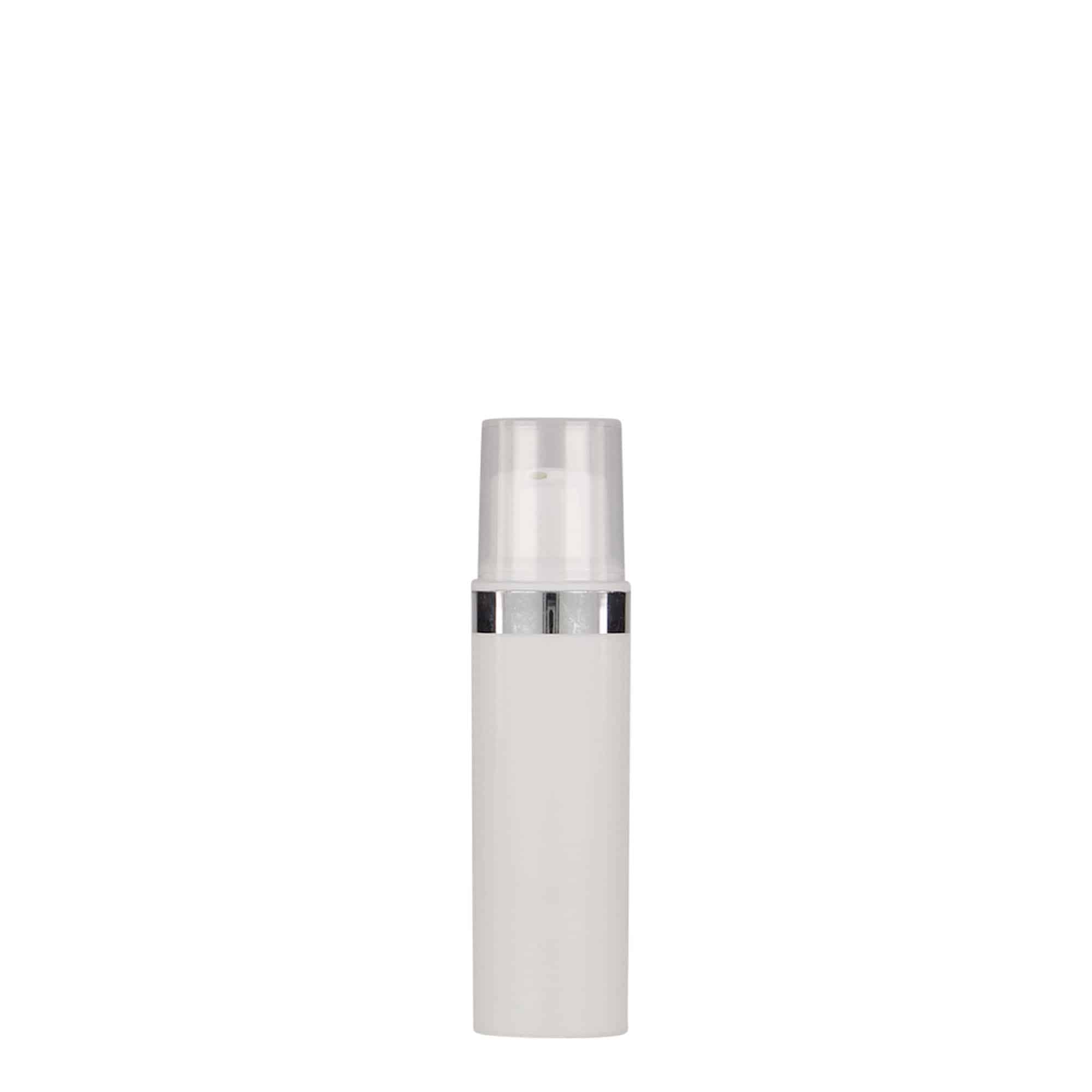 10 ml Airless Dispenser 'Nano', PP-plast, hvid