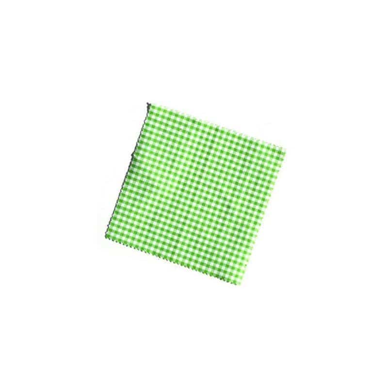 Stofservietter, ternet 15x15, kvadratisk, tekstil, lindegrøn, åbning: TO58-TO82