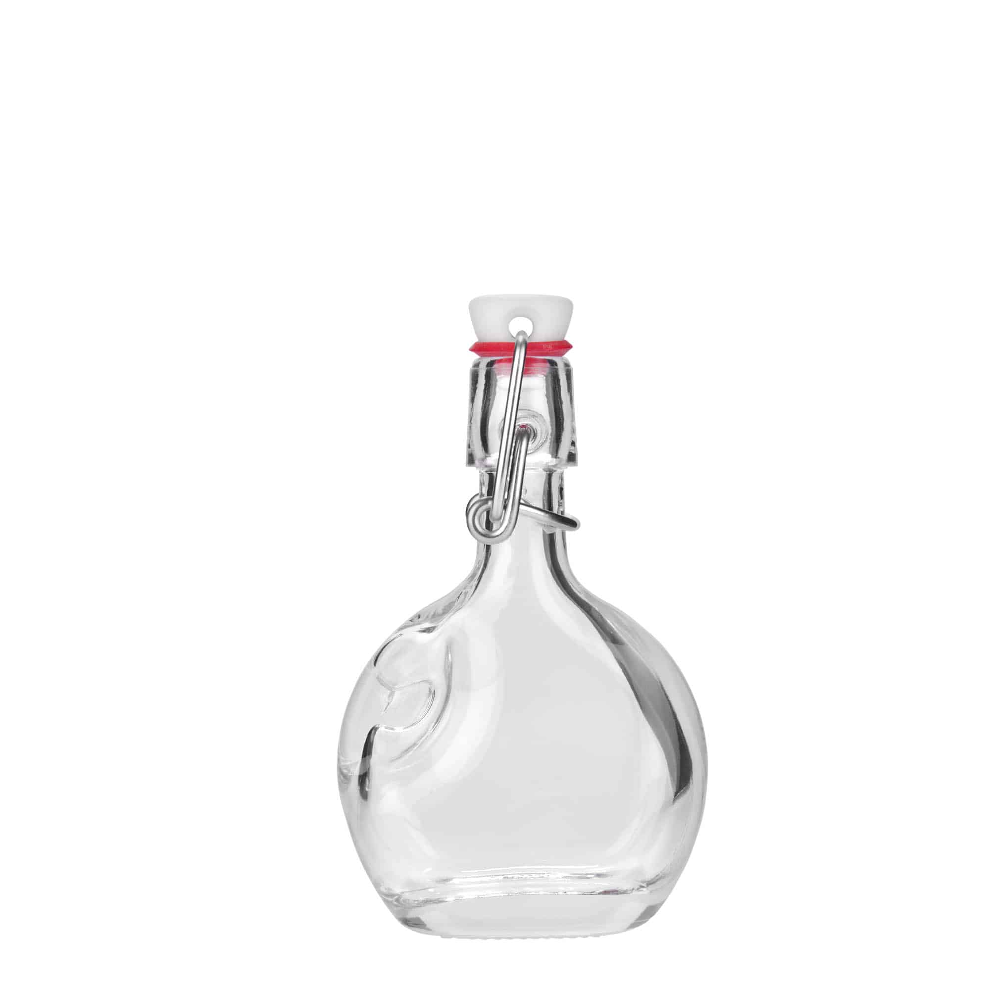 40 ml glasflaske 'Lukas', oval, åbning: Patentlåg