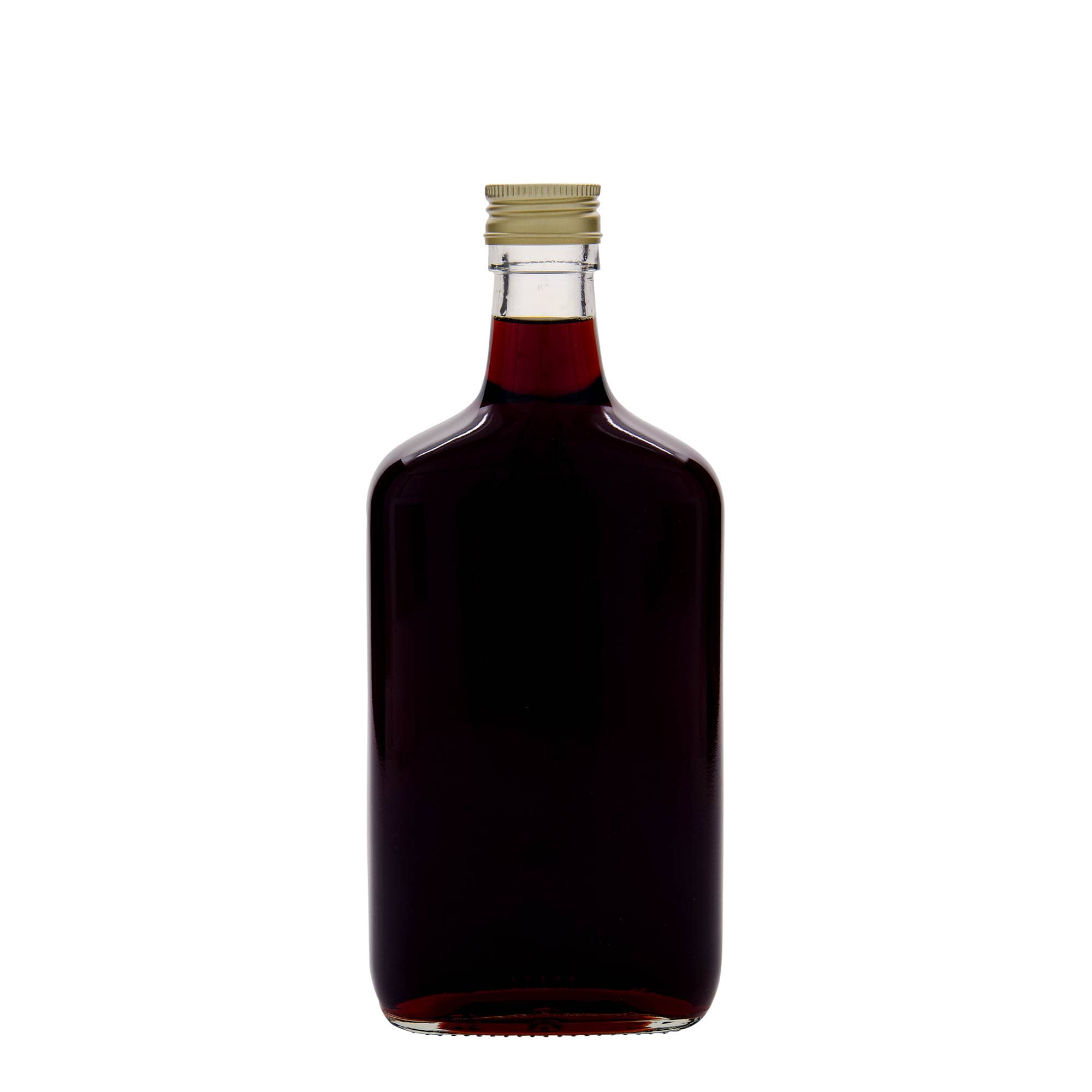 700 ml glasflaske 'Amaretto', firkantet, åbning: PP 31,5