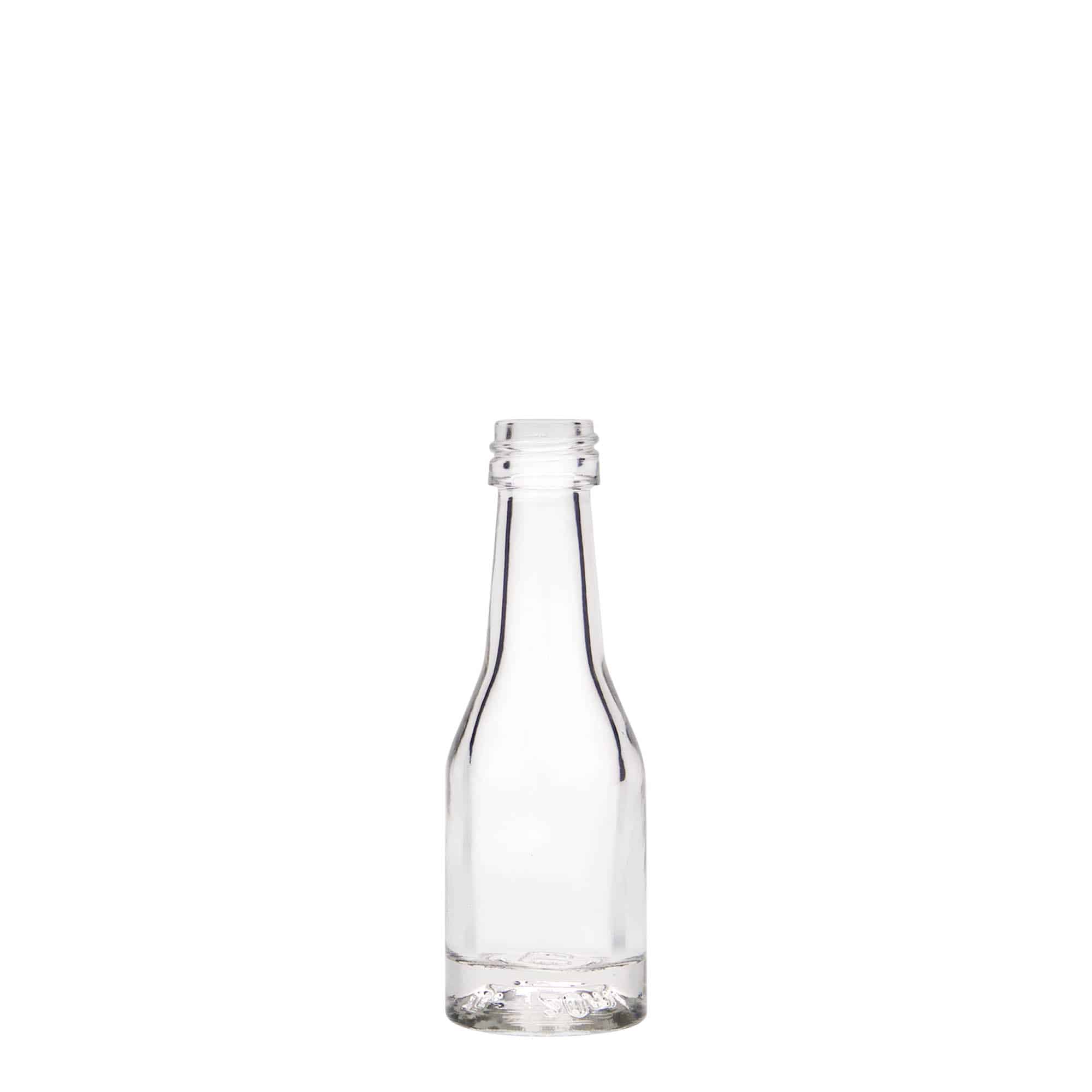 20 ml glasflaske 'Weinschlegel', åbning: PP 18