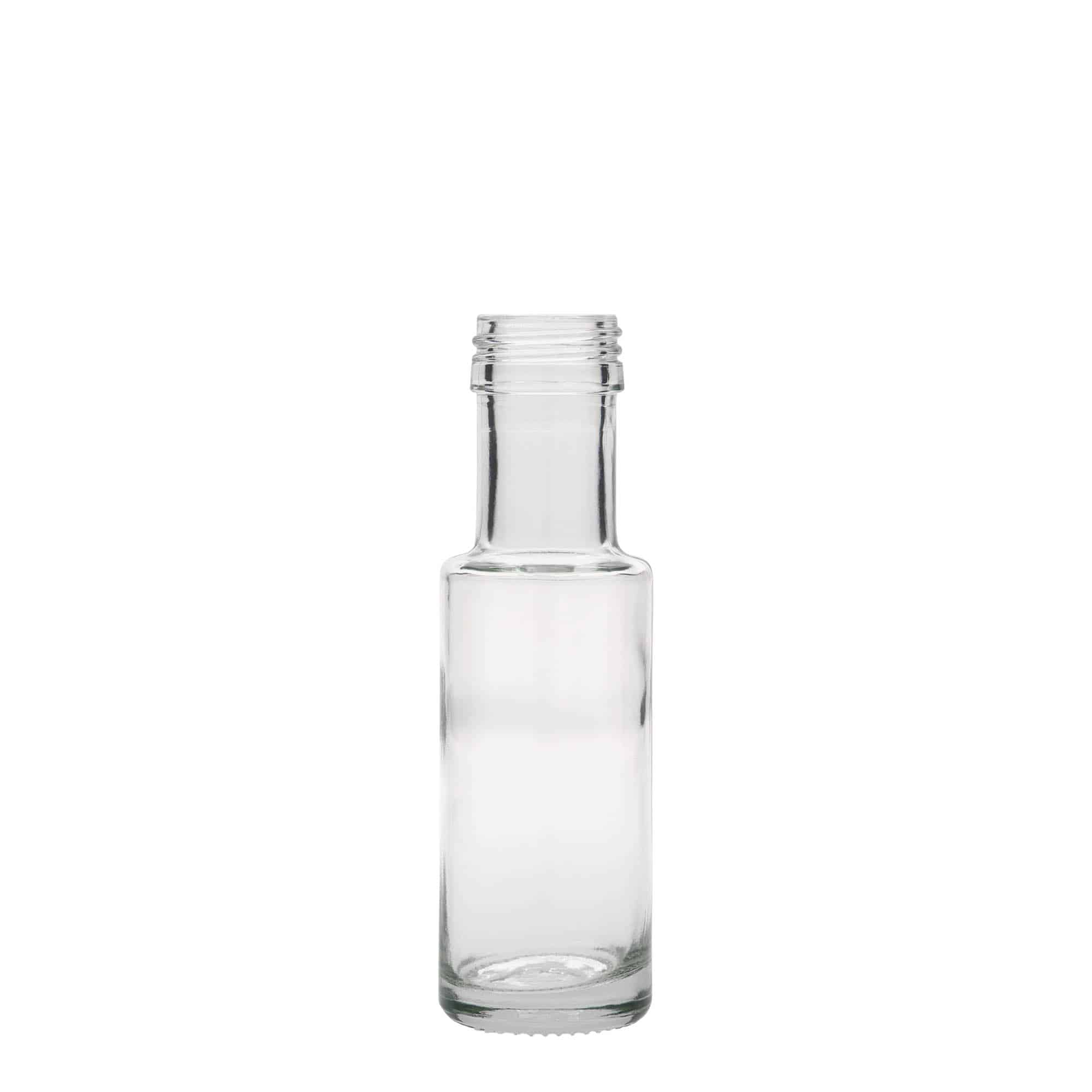 100 ml glasflaske 'Dorica', åbning: PP 31,5