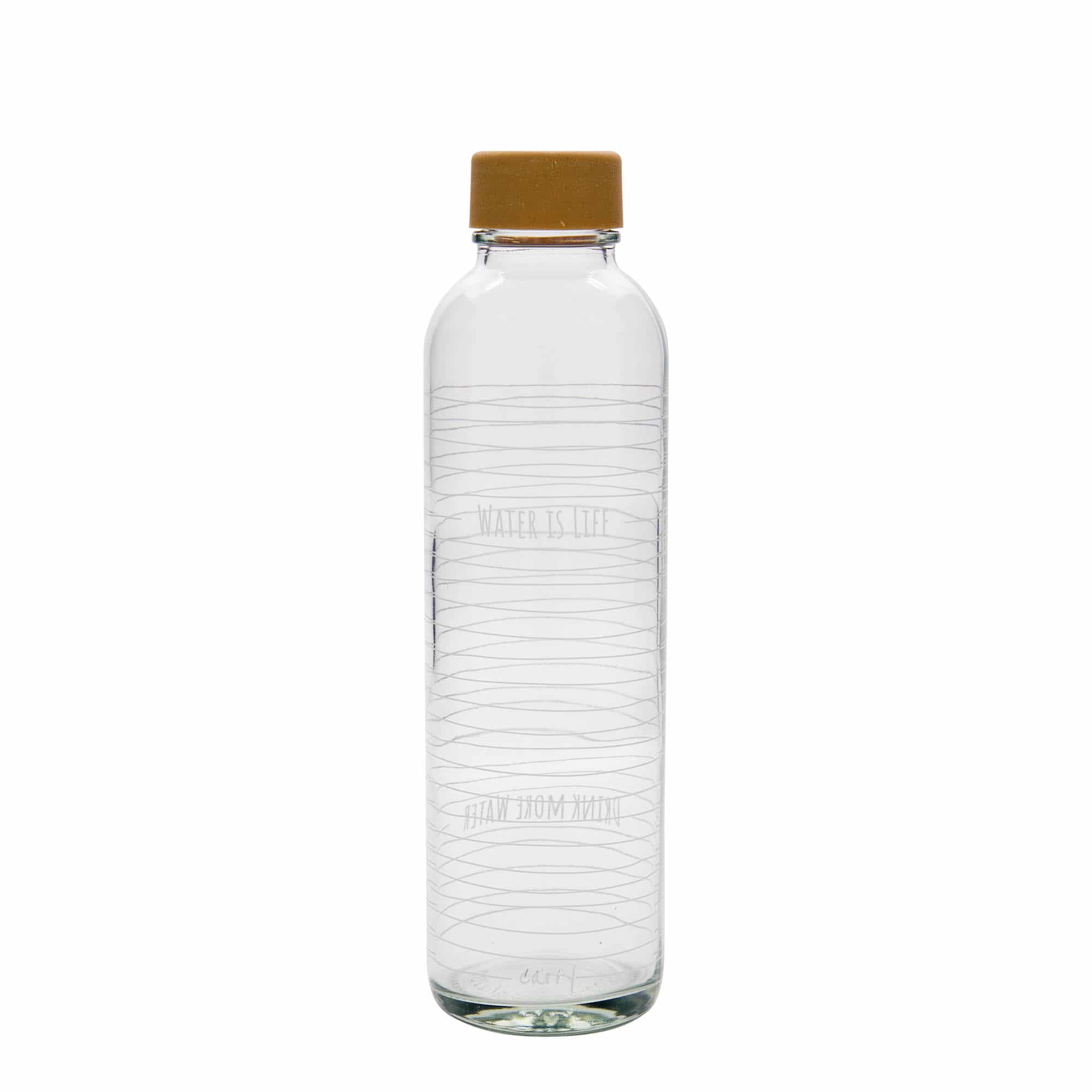 700 ml drikkeflaske CARRY Bottle, motiv: Water is Life, åbning: Skruelåg