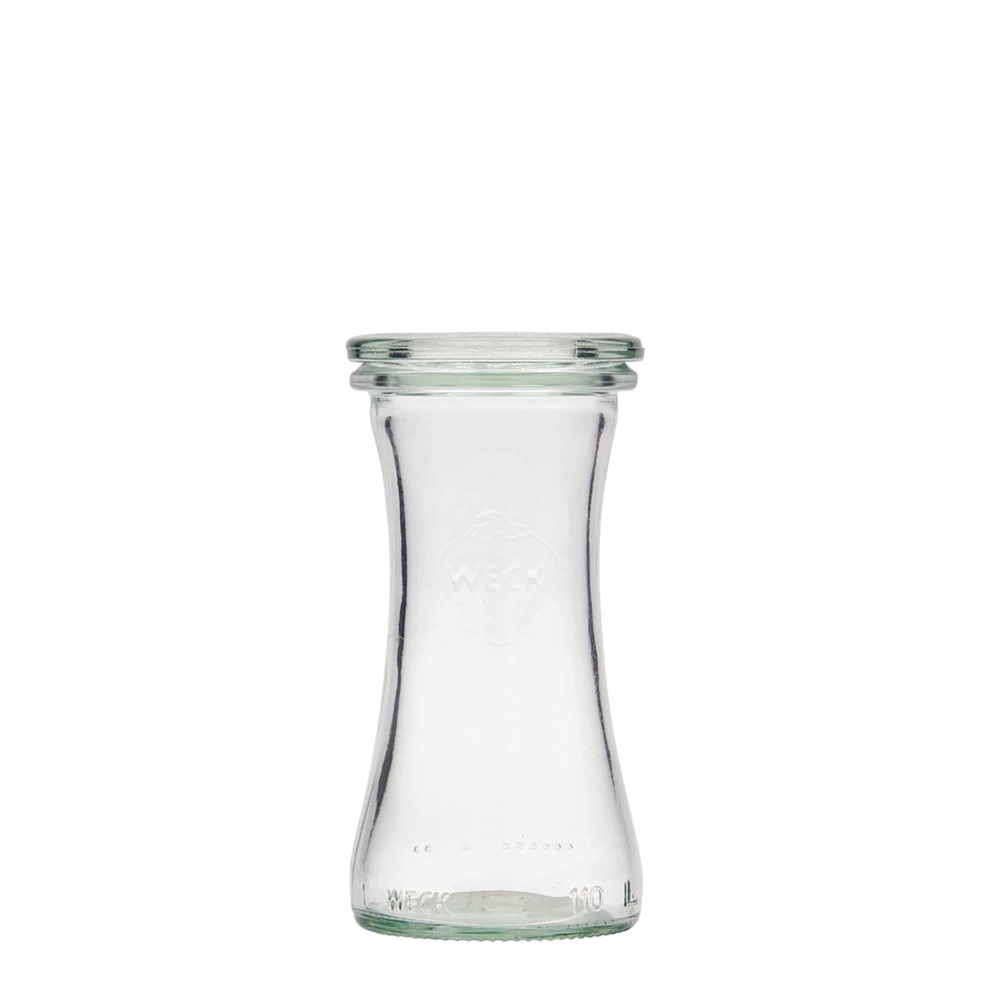 110 ml WECK-delikatesseglas, åbning: Rund kant