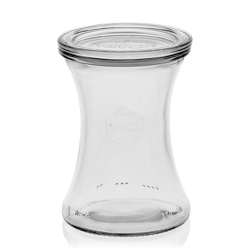370 ml WECK-delikatesseglas, åbning: Rund kant