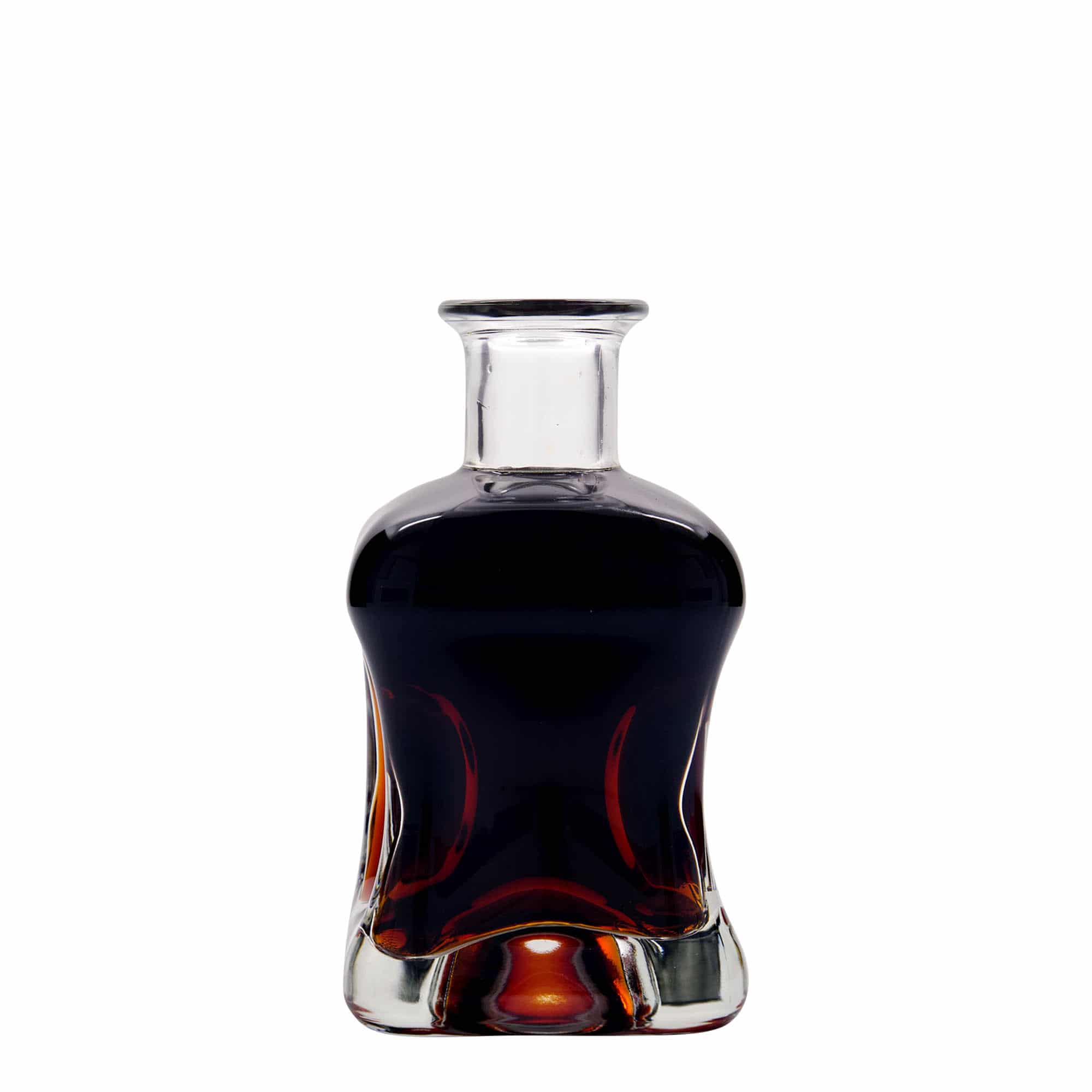 350 ml glasflaske 'Dublin', kvadratisk, åbning: Kork