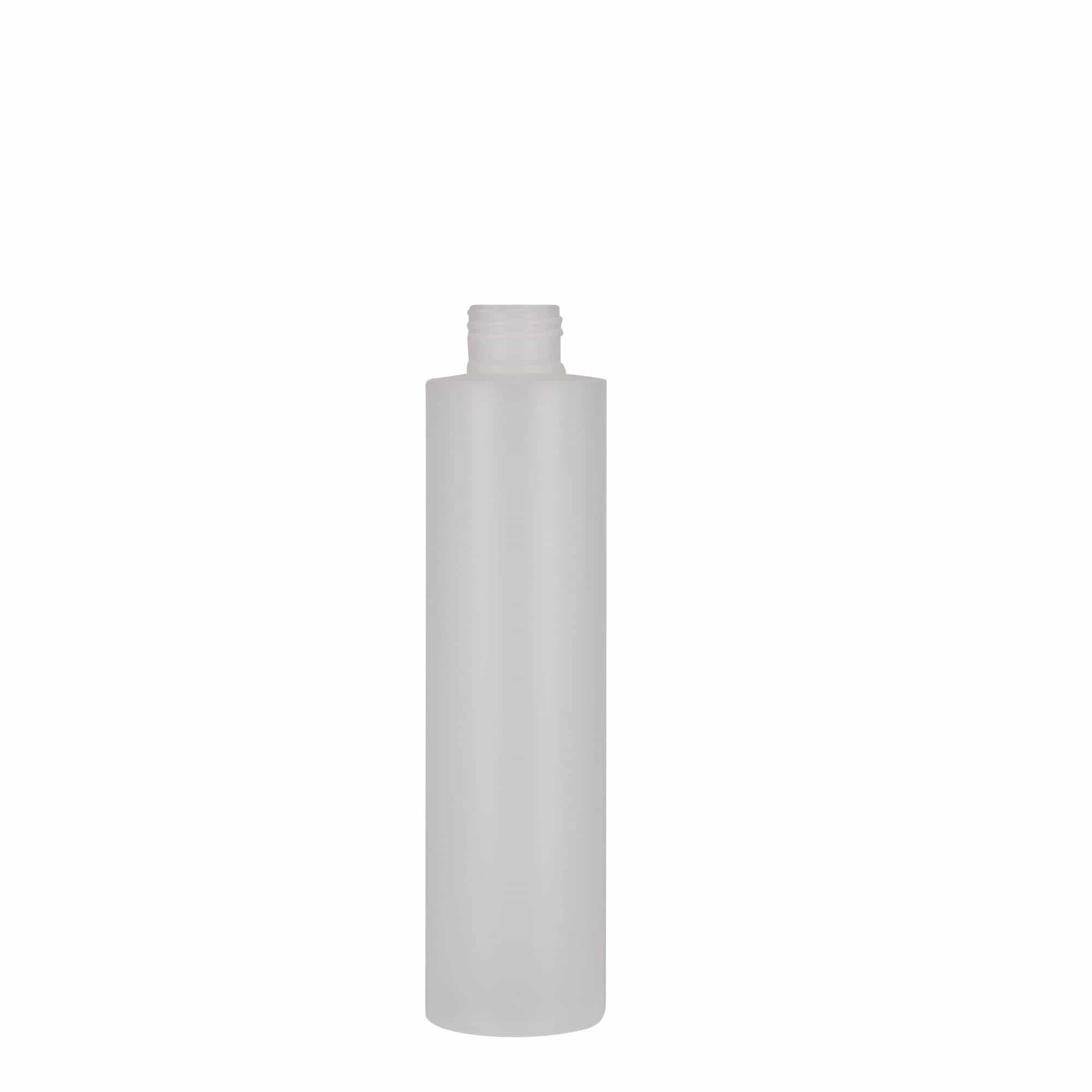 200 ml plastflaske 'Pipe', HDPE, natur, åbning: GPI 24/410