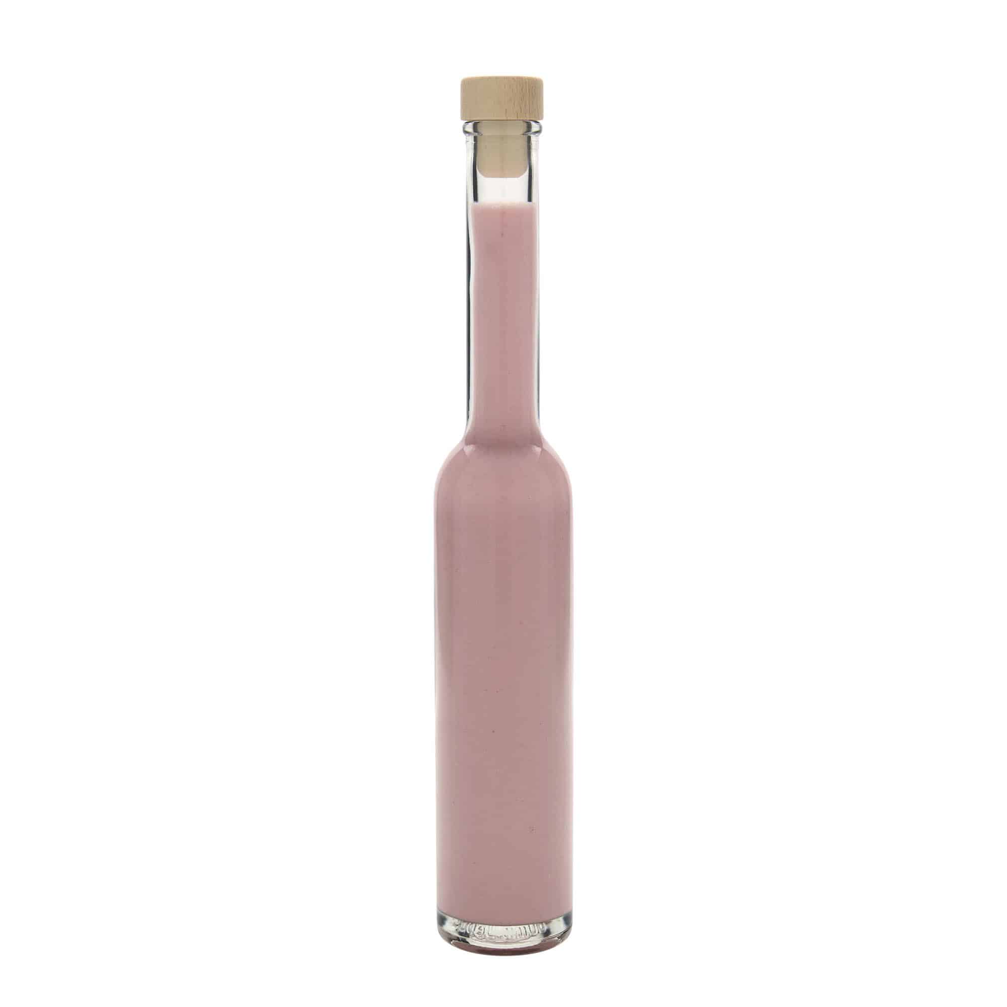 200 ml glasflaske 'Platina', åbning: Kork