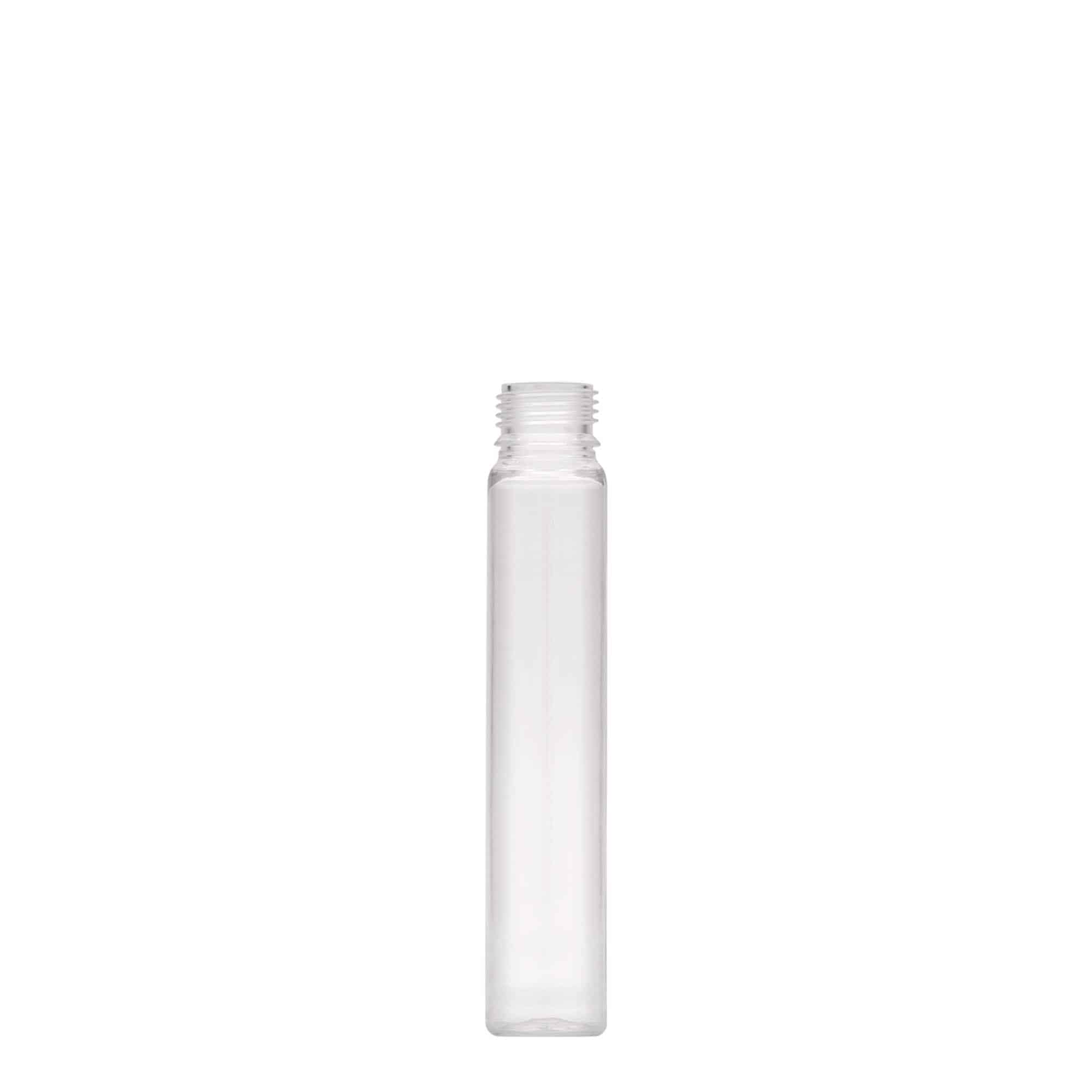25 ml PET-rør, plast, åbning: Skruelåg