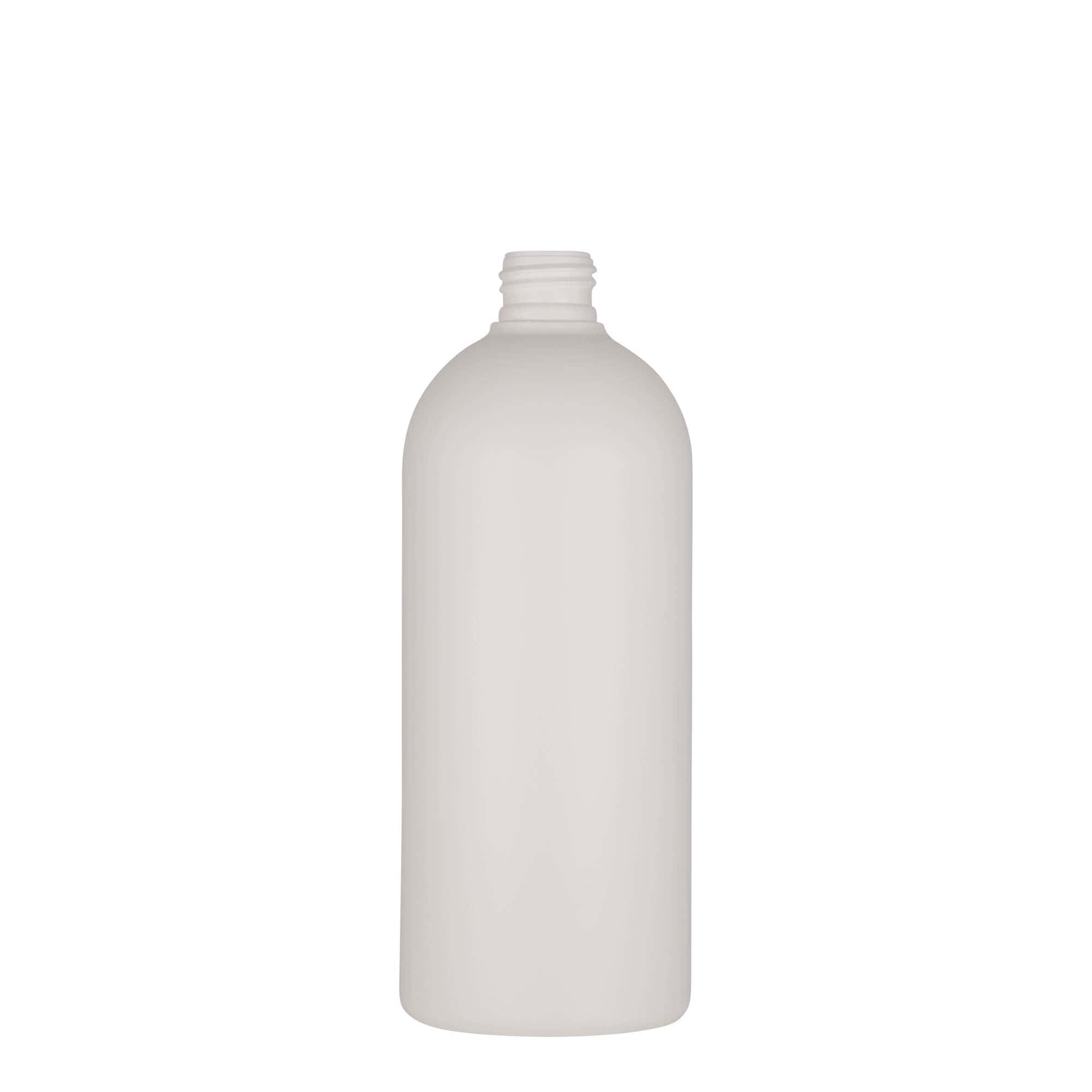500 ml plastflaske 'Tuffy', HDPE, hvid, åbning: GPI 24/410
