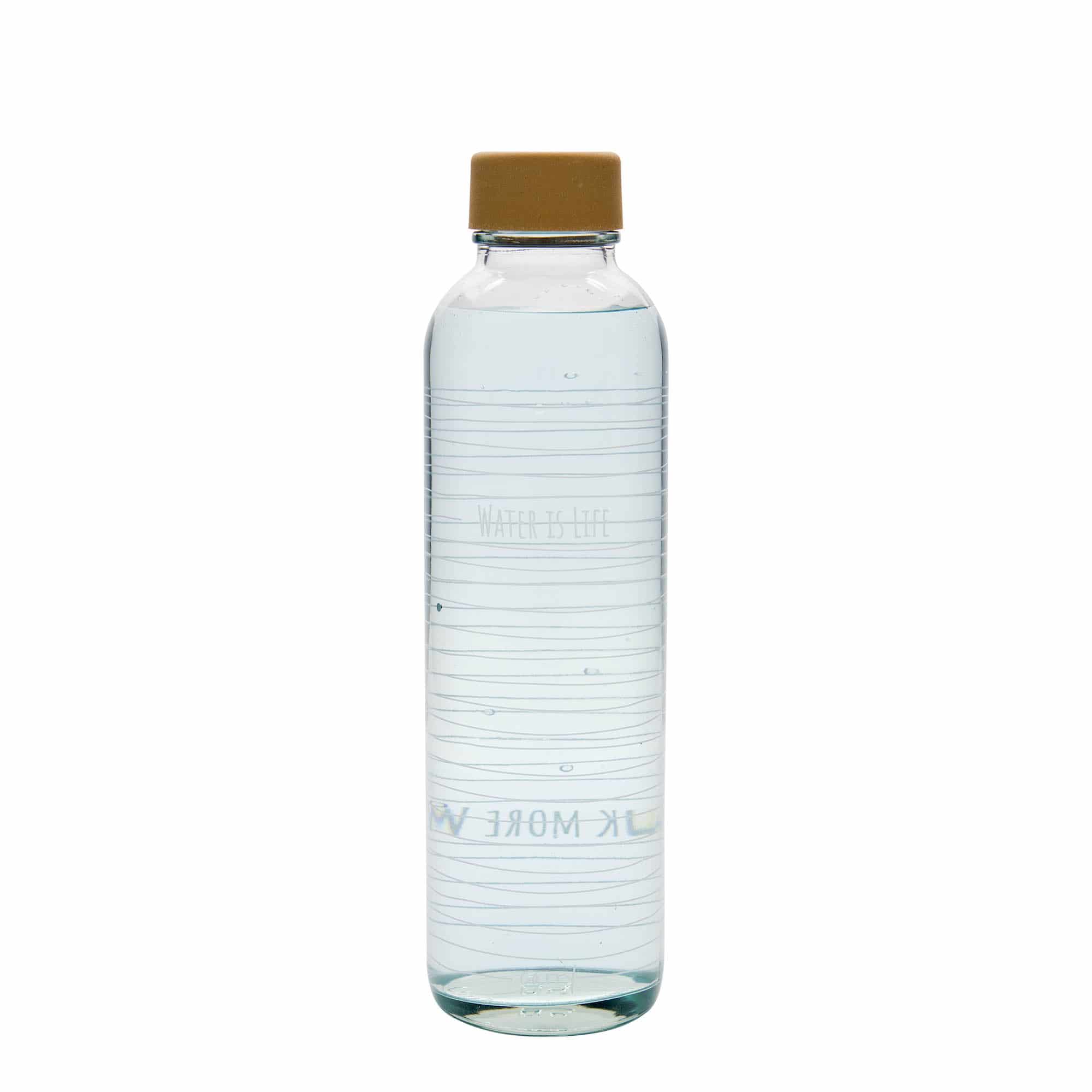 700 ml drikkeflaske CARRY Bottle, motiv: Water is Life, åbning: Skruelåg