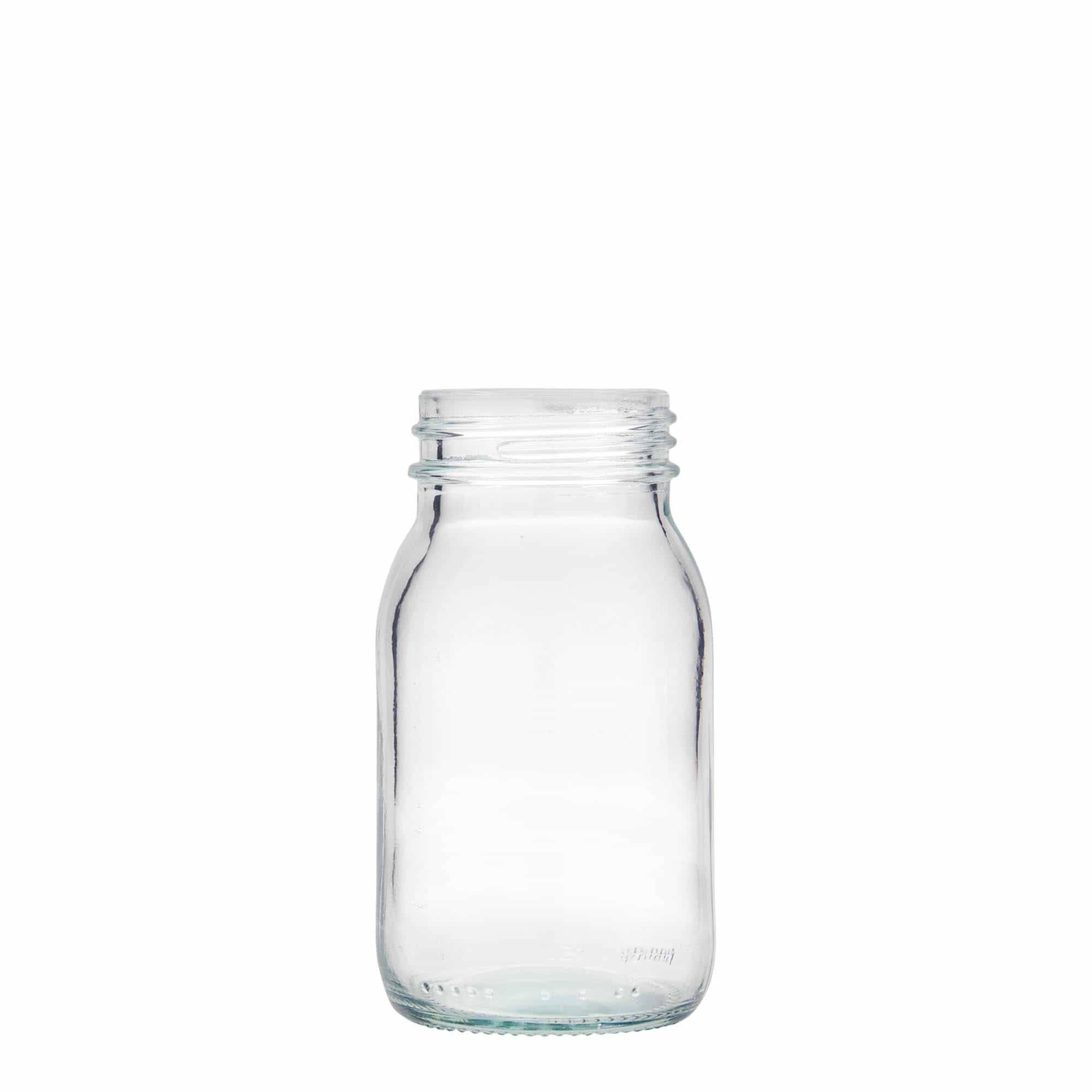 150 ml bredhalset glas, åbning: DIN 45