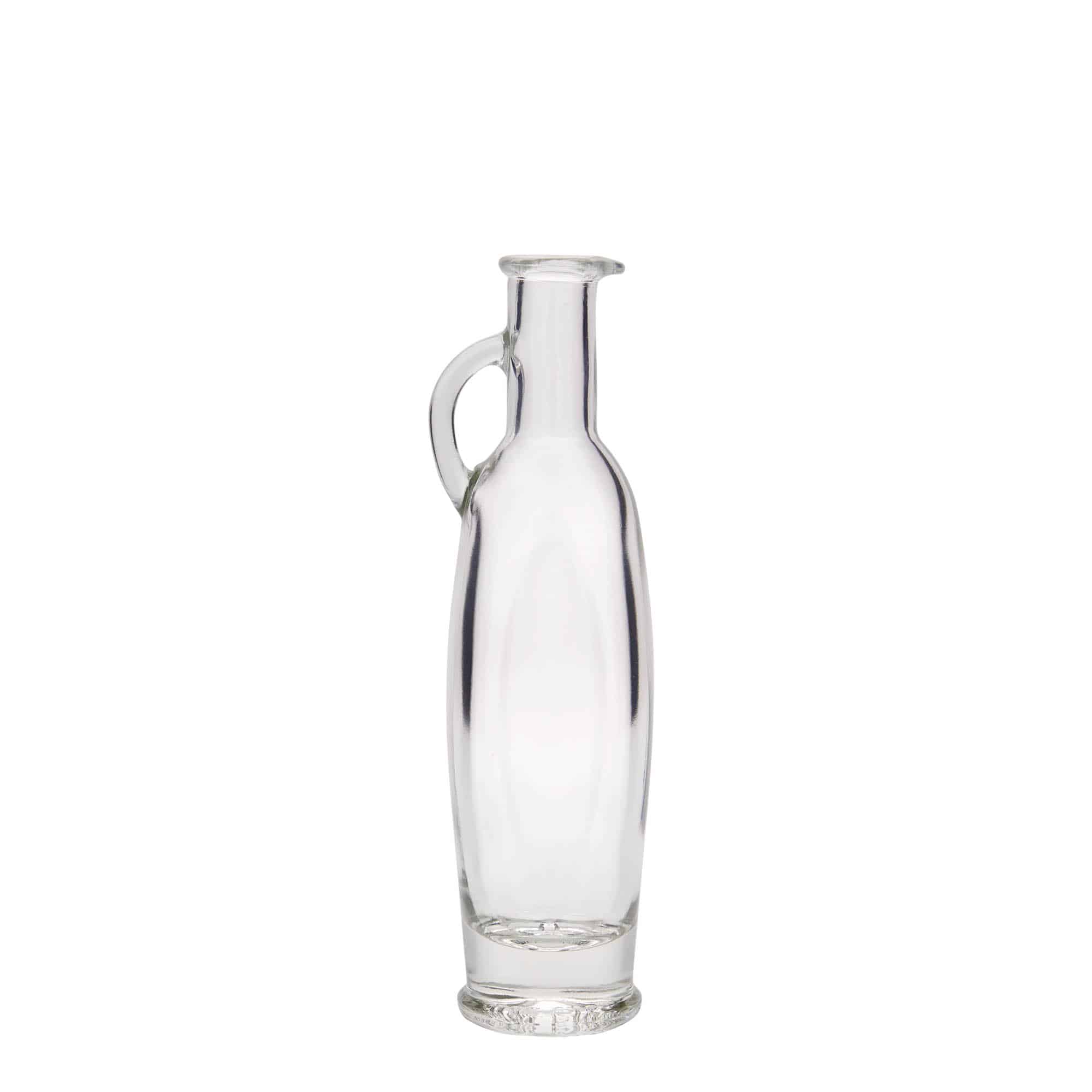 100 ml glasflaske 'Eleganta', oval, åbning: Kork