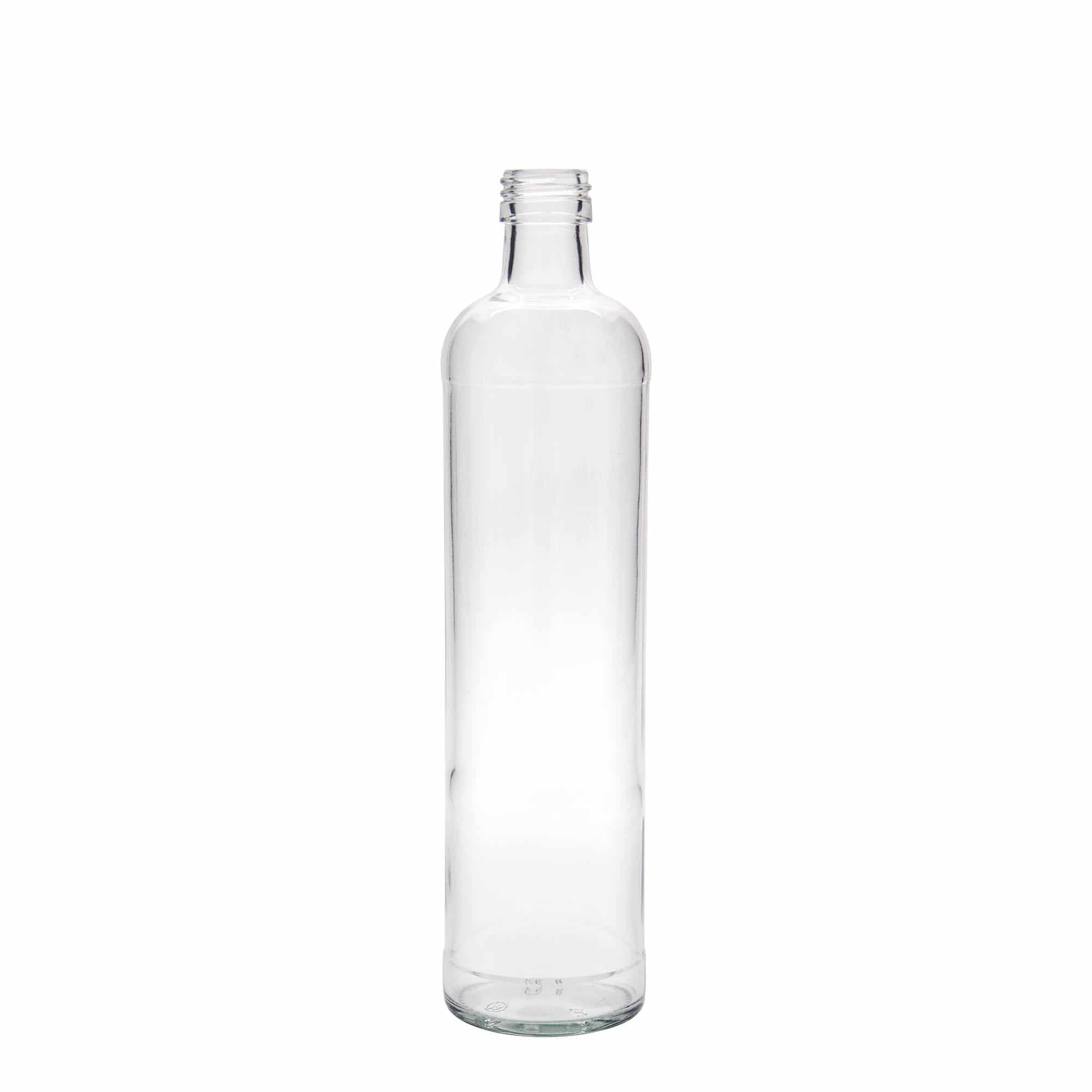 500 ml krusflaske, glas, åbning: PP 28