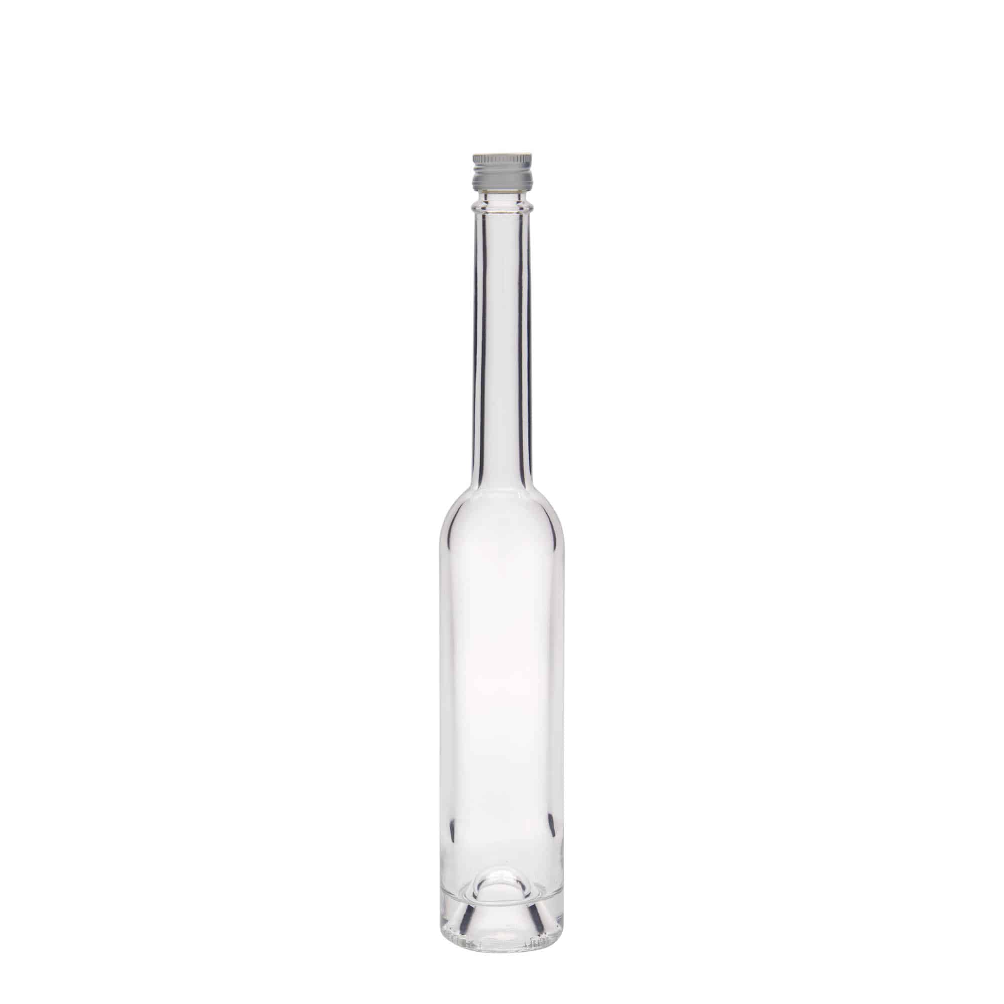 100 ml glasflaske 'Platina', åbning: PP 18