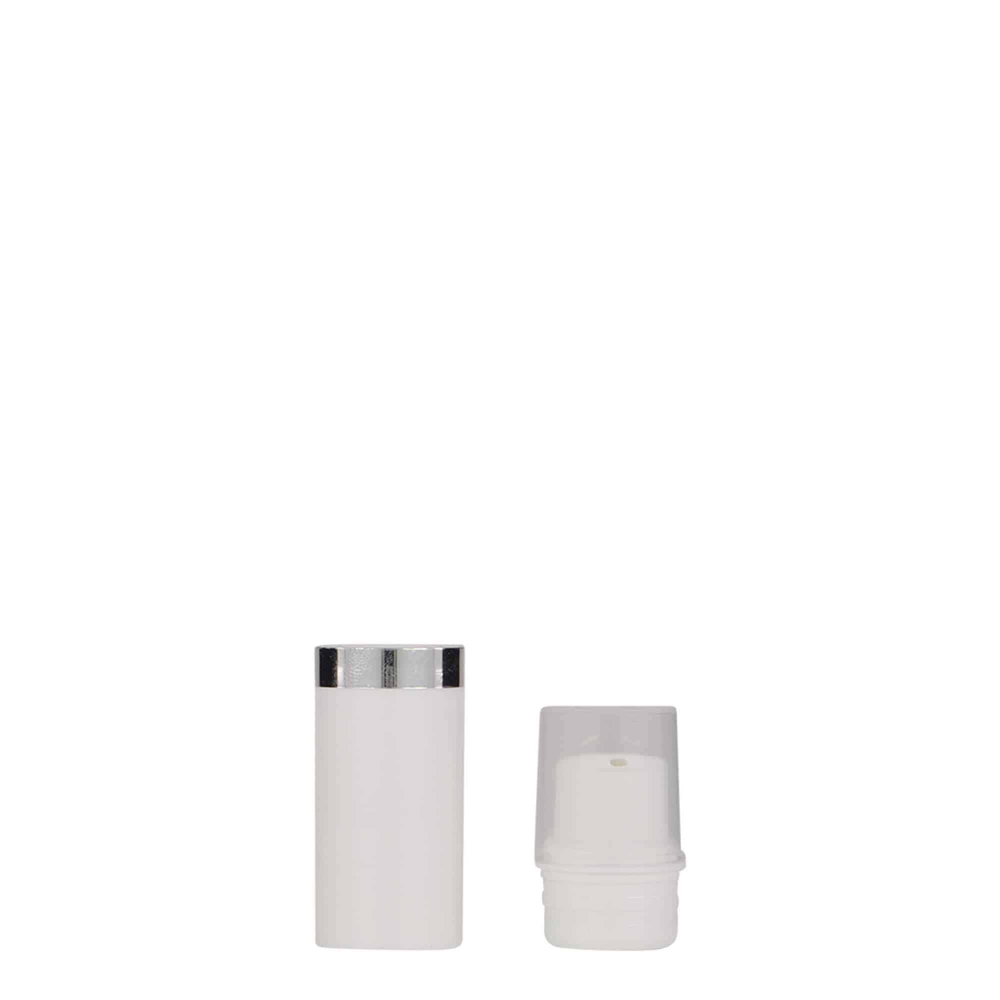 5 ml Airless Dispenser 'Nano', PP-plast, hvid