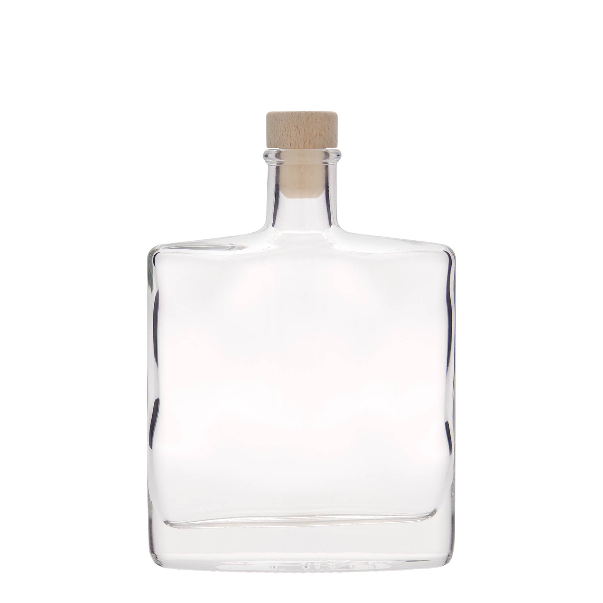 350 ml glasflaske 'Zorbas', oval, åbning: Kork