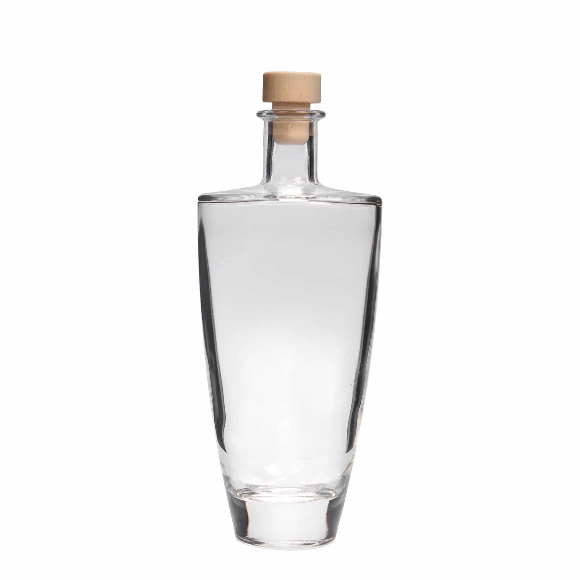 500 ml glasflaske 'Vanessa', oval, åbning: Kork