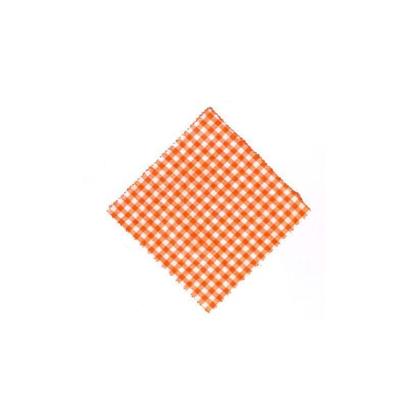 Stofservietter 15x15, kvadratisk, tekstil, orange, åbning: TO58-TO82