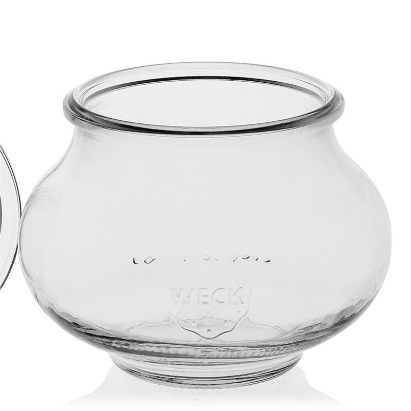 560 ml dekorativt WECK-glas, åbning: Rund kant