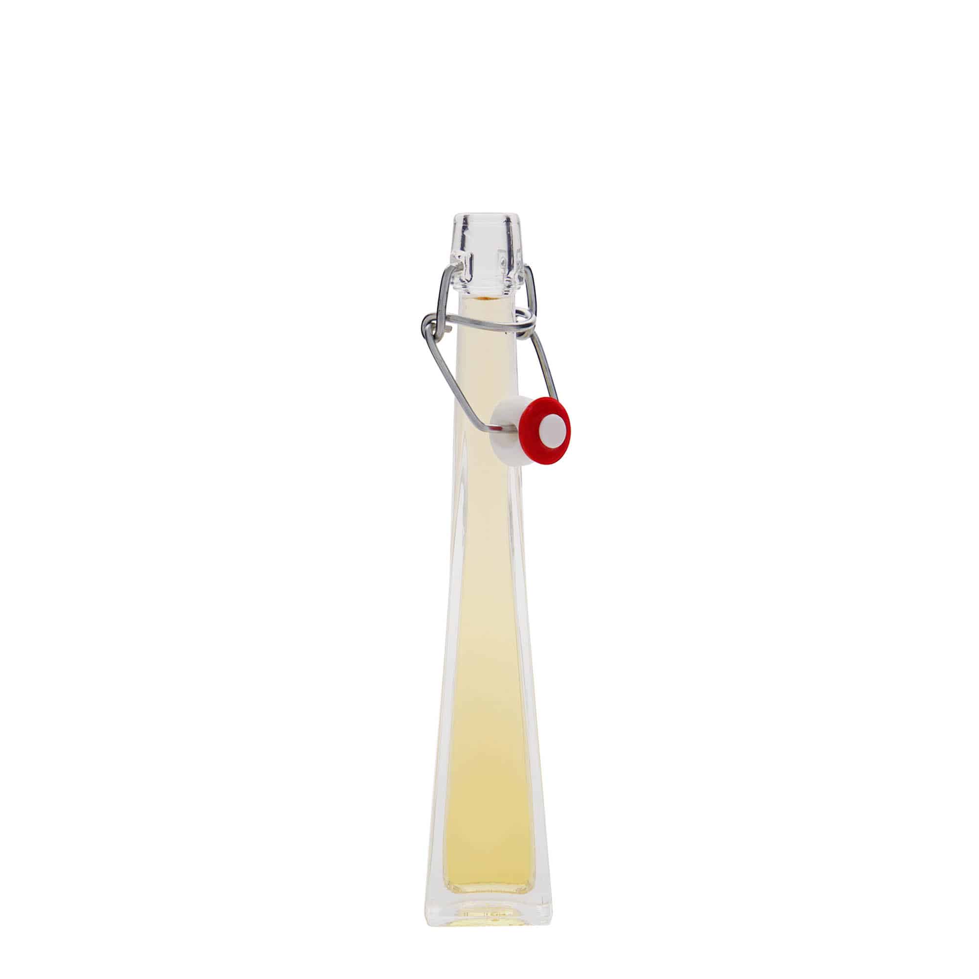 40 ml glasflaske 'Dama Quadrato', kvadratisk, åbning: Patentlåg