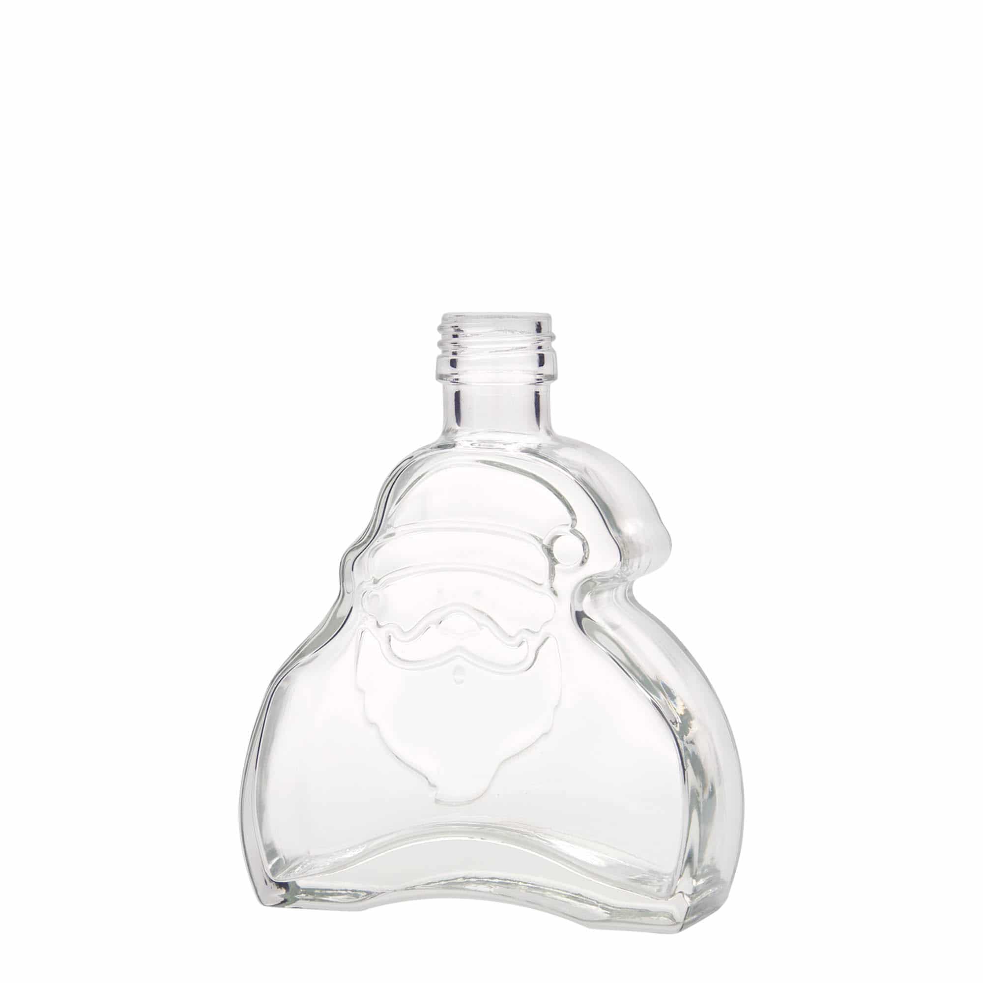 200 ml glasflaske 'Santa Claus', åbning: PP 28