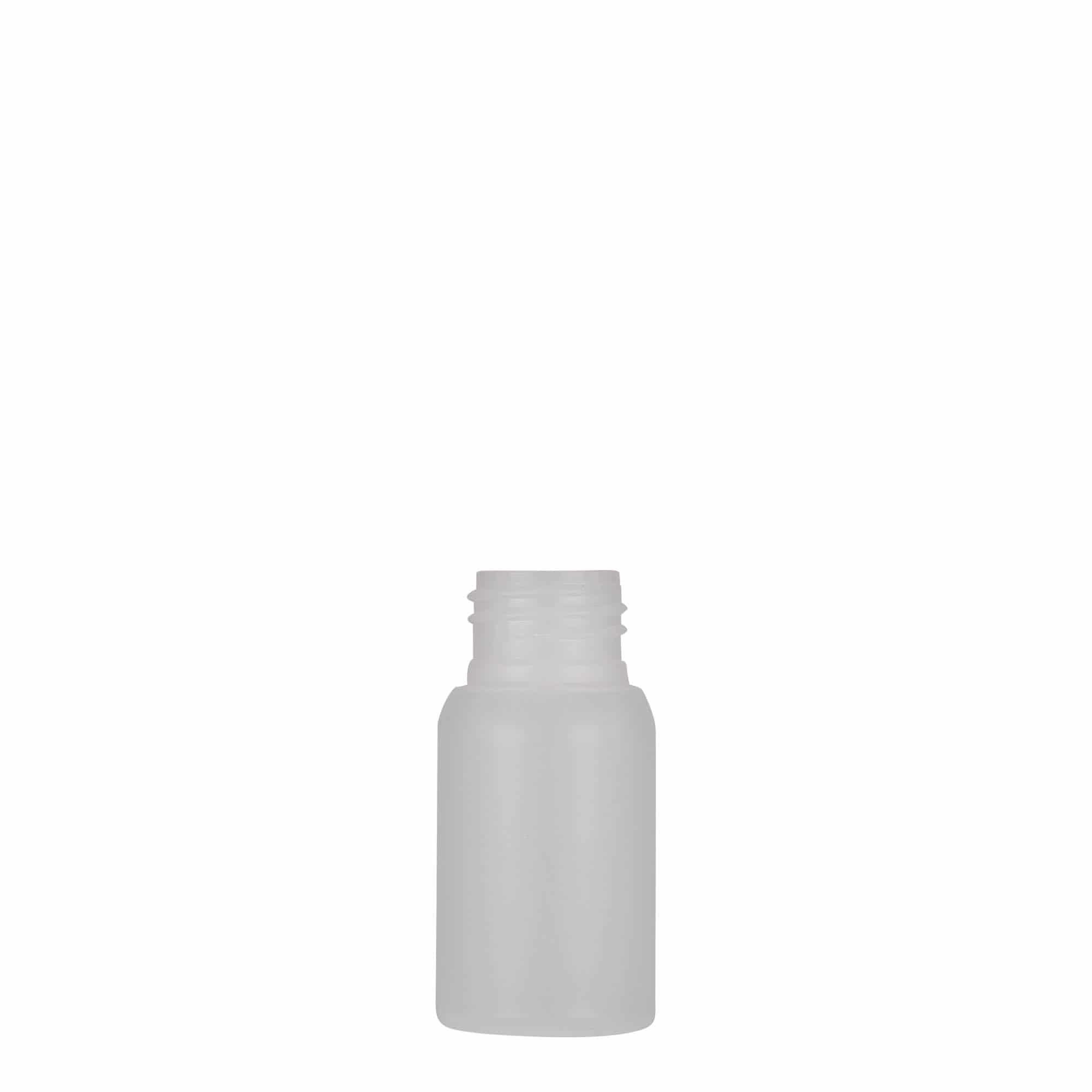 30 ml plastflaske 'Tuffy', HDPE, natur, åbning: GPI 24/410