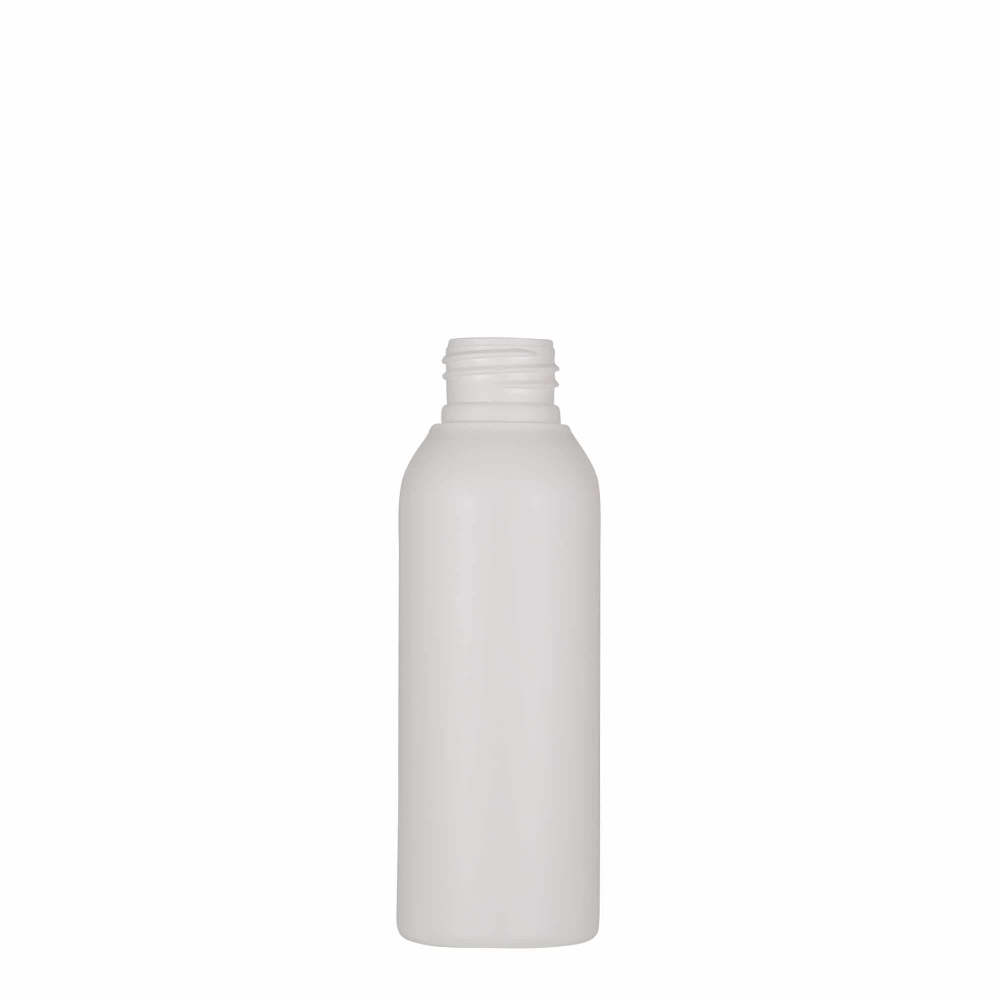 100 ml plastflaske 'Tuffy', HDPE, hvid, åbning: GPI 24/410