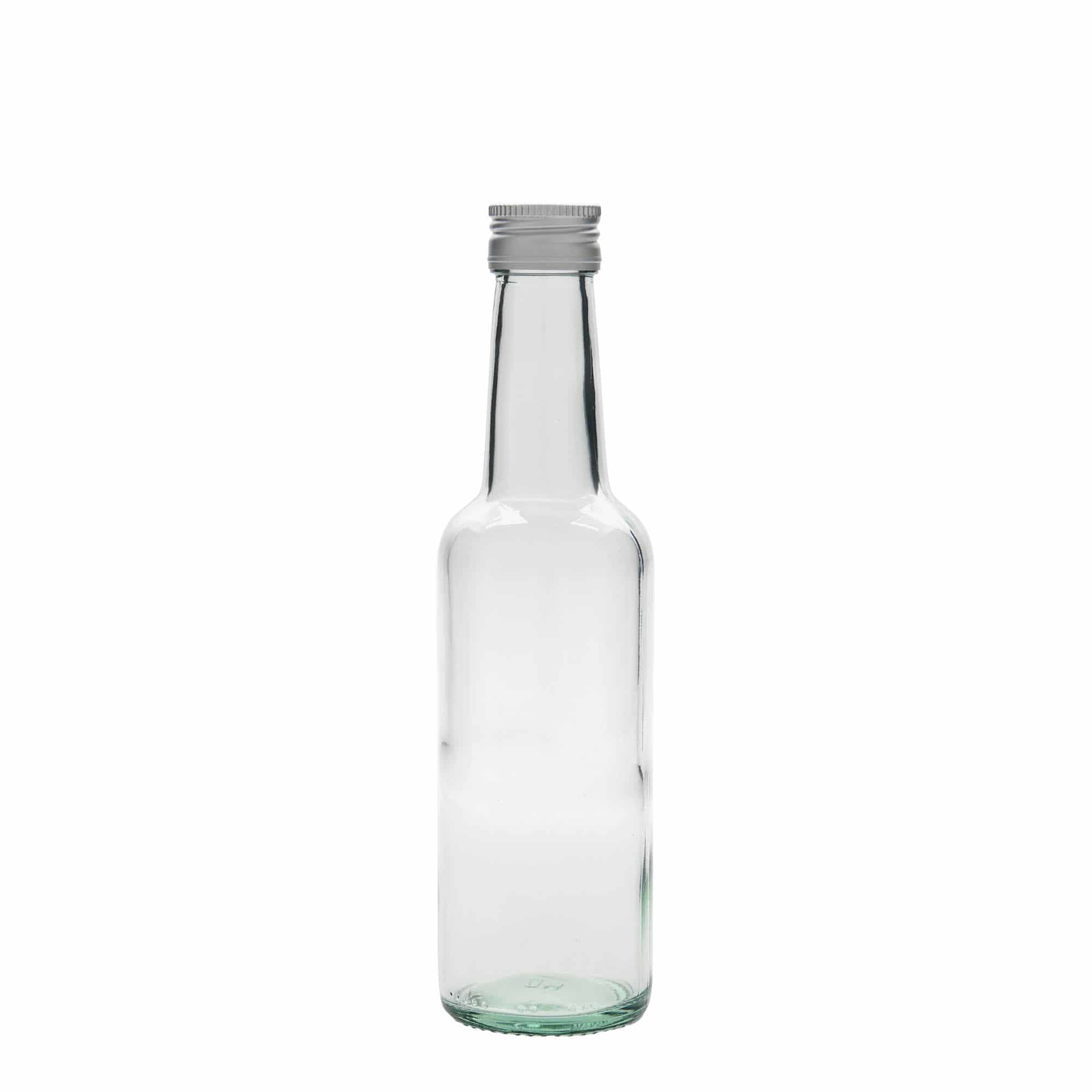 250 ml glasflaske, lige hals, åbning: PP 28
