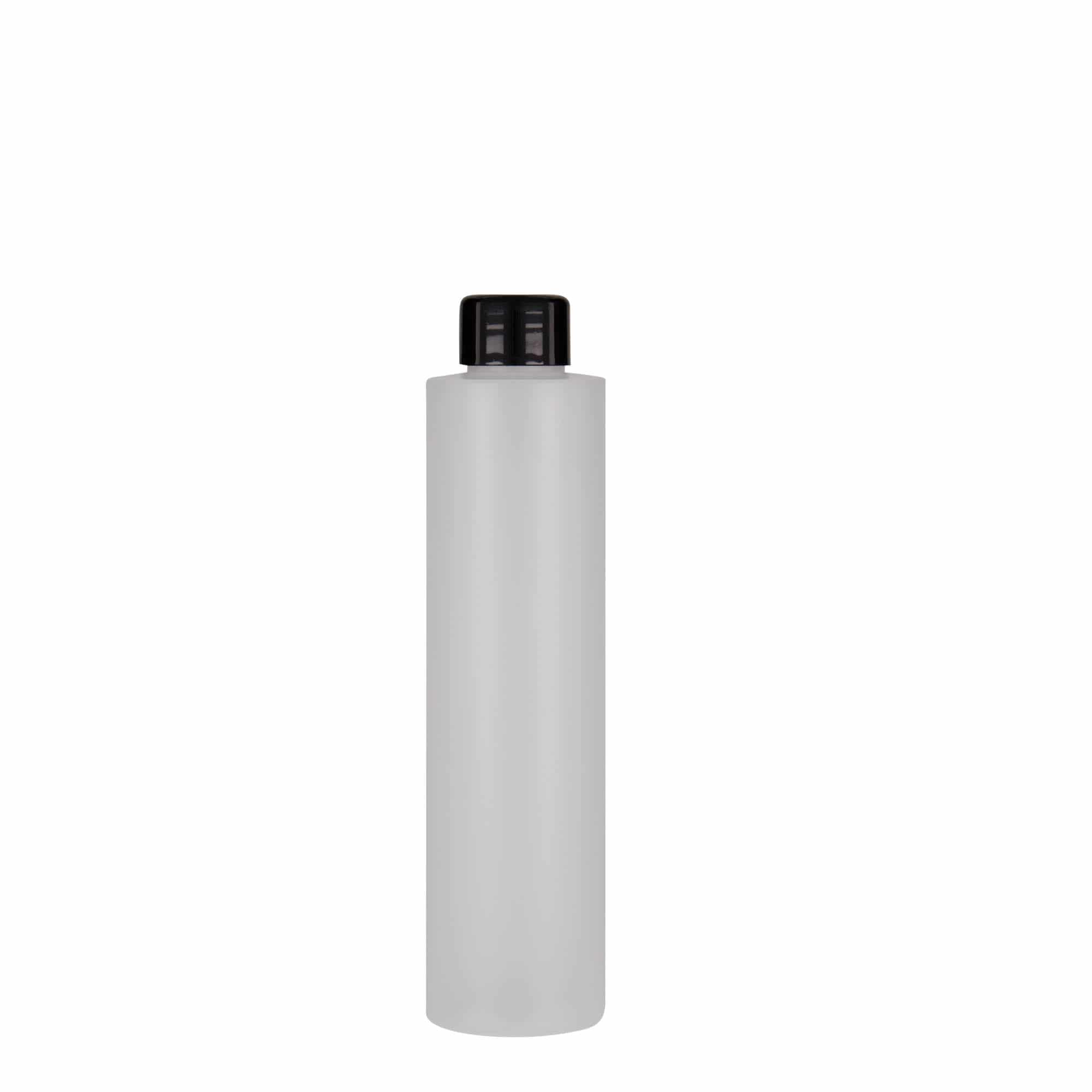 200 ml plastflaske 'Pipe', HDPE, natur, åbning: GPI 24/410