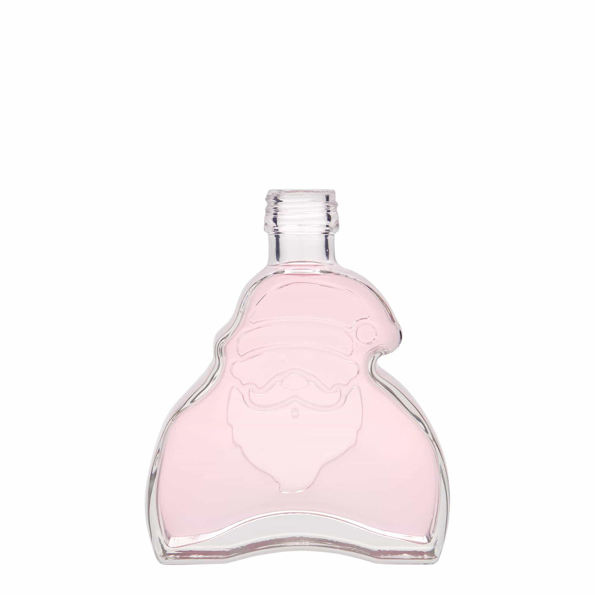 200 ml glasflaske 'Santa Claus', åbning: PP 28